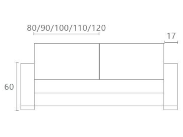 Estofado D01 C/ Chaise 2,67m x 2,25m - Image 5