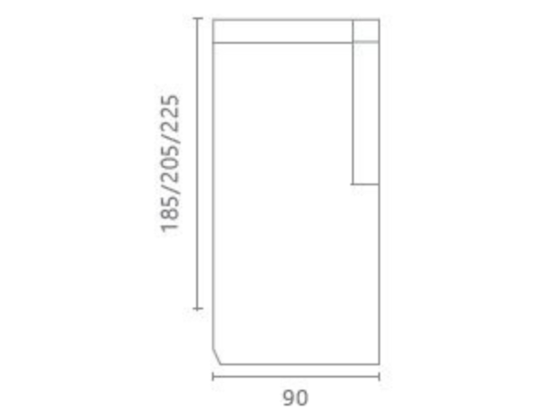 Estofado D01 C/ Chaise 2,67m x 2,25m - Image 4