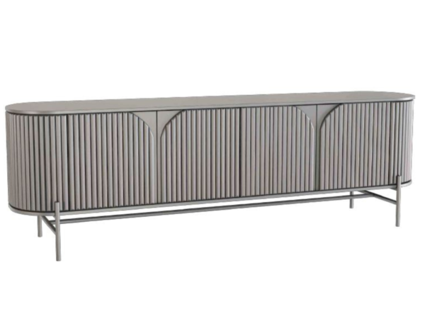 Buffet M01 4 Portas Ripado